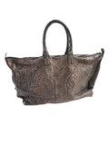 Vintage Yves Saint Laurent Treated Leather Tote Bag